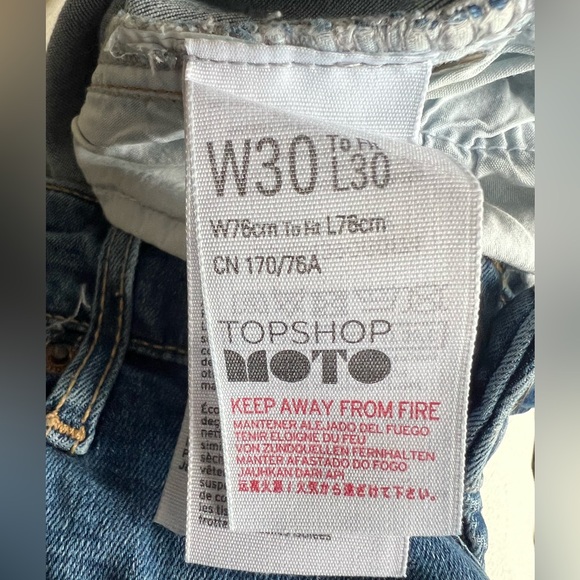 Topshop Moto Skinny Jeans - Picture 2 of 6